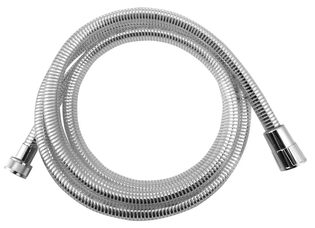 Aqualine Laser - dušas šļūtene 200 cm, hroms/balts 11200