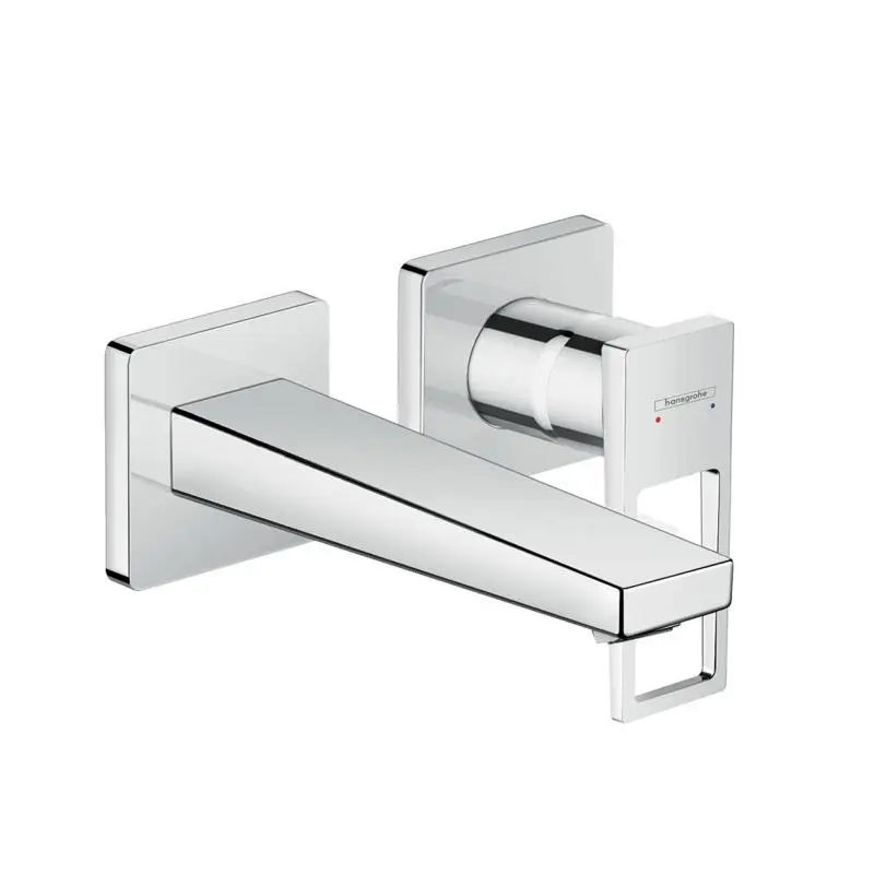 Hansgrohe Metropol - izlietnes vienas sviras maisītājs - zemapmetuma, 2 caurumu montāža, hromēts 74525000