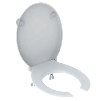 Geberit Selnova Comfort - WC sēdeklis bezbarjeru, balts 502.791.00.1