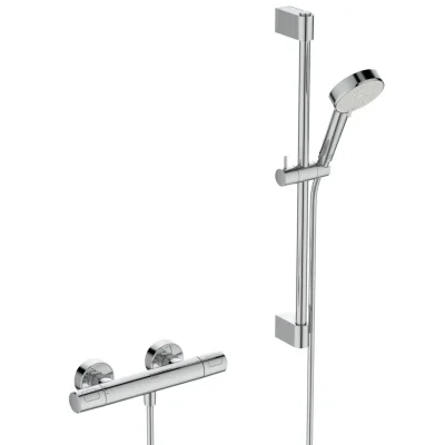 Ideal Standard Ceratherm T25 - dušas komplekts ar termostatu, 2 strūklas veidi, hroms A8528AA