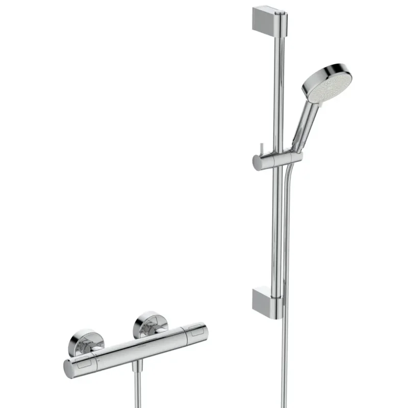 Ideal Standard Ceratherm T25 - dušas komplekts ar termostatu, 2 strūklas veidi, hroms A8528AA