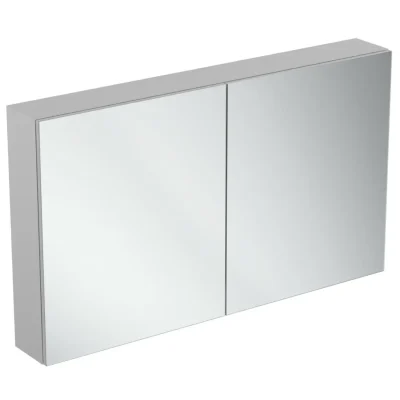 Ideal Standard Mirror&Light - LED spoguļskapis ar apgaismojumu un atvilktni, 120x70 cm, alumīnijs T3499AL
