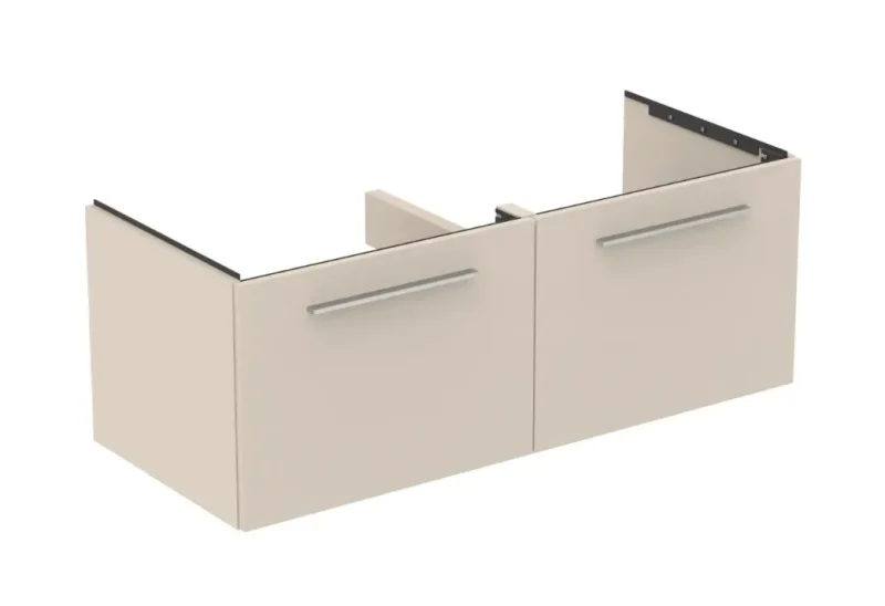 Ideal Standard i.Life B - izlietnes apakšskapītis 120x44x51 cm, 2 atvilktnes, matēts smilšu tonis T5277NF