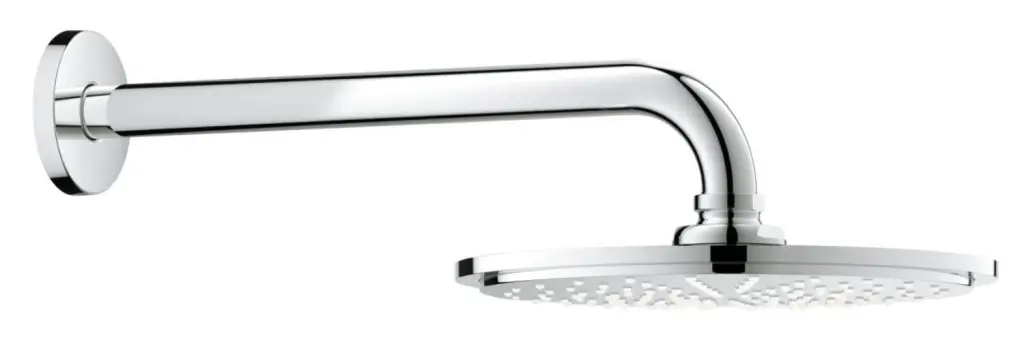 Grohe Rainshower - galvas duša Cosmopolitan, diametrs 21 cm, izvirzījums 29 cm, balta / hromēta 26052000