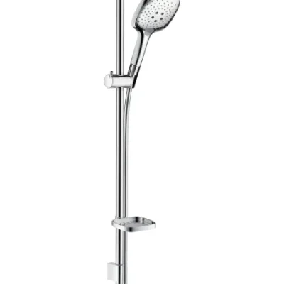 Hansgrohe Raindance Select E - dušas komplekts 150, 3 strūklas, hromēts 27857000