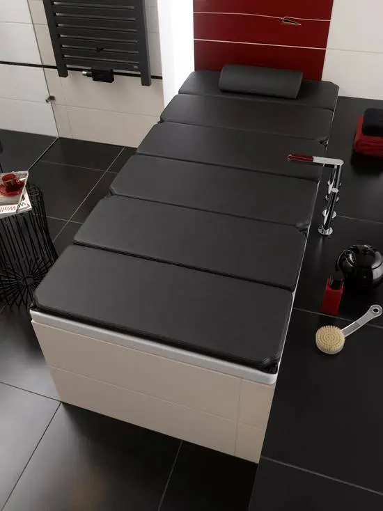 Kaldewei piederumi - relaksācijas guļamkrēsls 1800 x 800 mm antracīta 689710080000