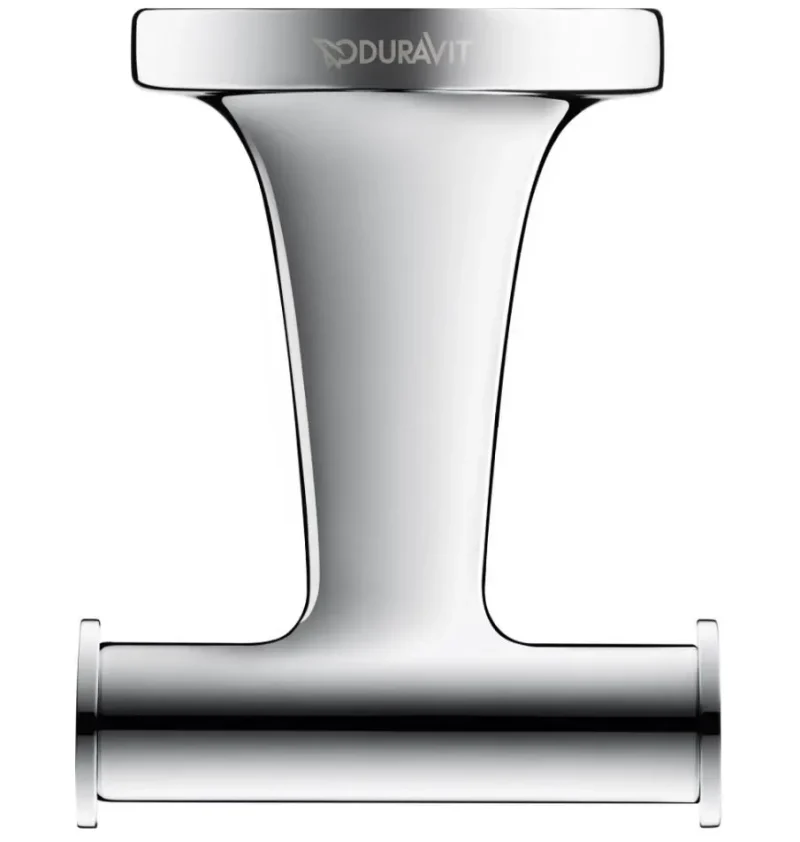 Duravit Starck T - dubultais āķis, hromēts 0099301000