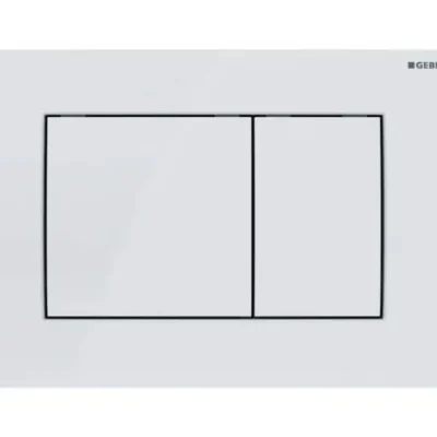 Geberit Delta30 - skalošanas vadības plate, alpu balta 115.137.11.1