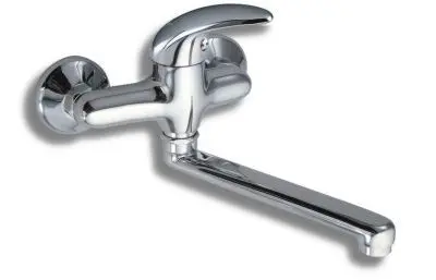 Novaservis Metalia 55 - virtuves izlietnes maisītājs 150 mm, klīnikas svira, hroms 55076L,0