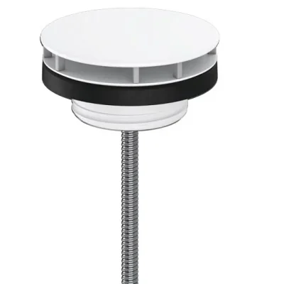 Hansgrohe noteces komplekti - nenoslēdzams noteces vārsts, balts matēts 50001700