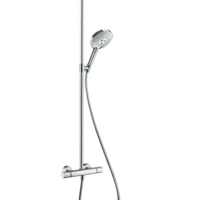 Hansgrohe Raindance S - dušas sistēma ar termostata maisītāju 30 cm, hromēts 27114000