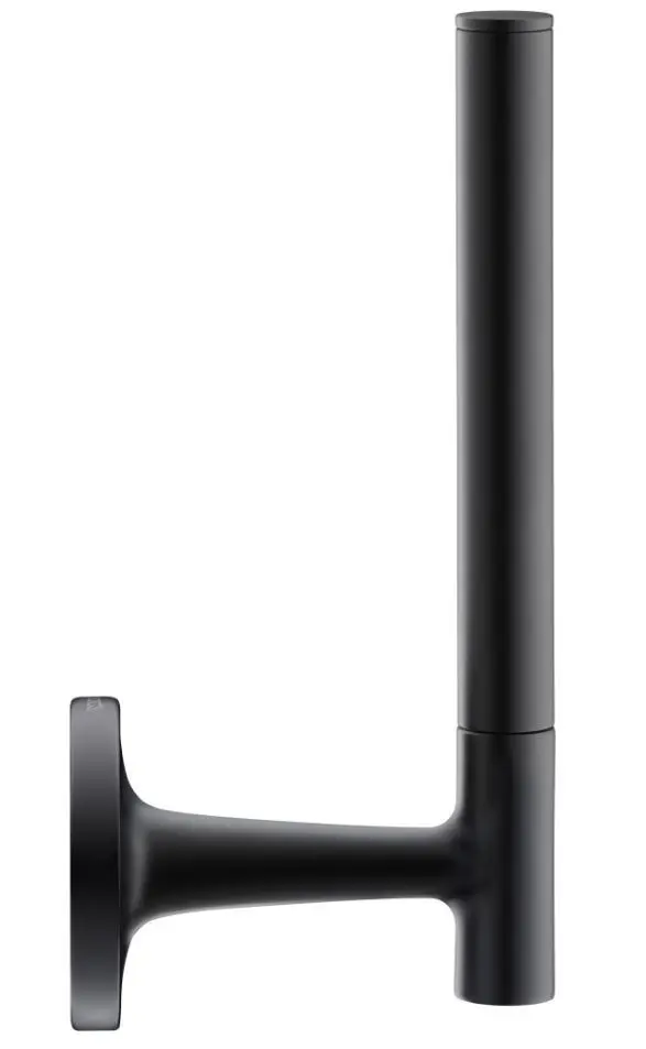 Duravit Starck T - tualetes papīra turētājs, matēti melns 0099394600