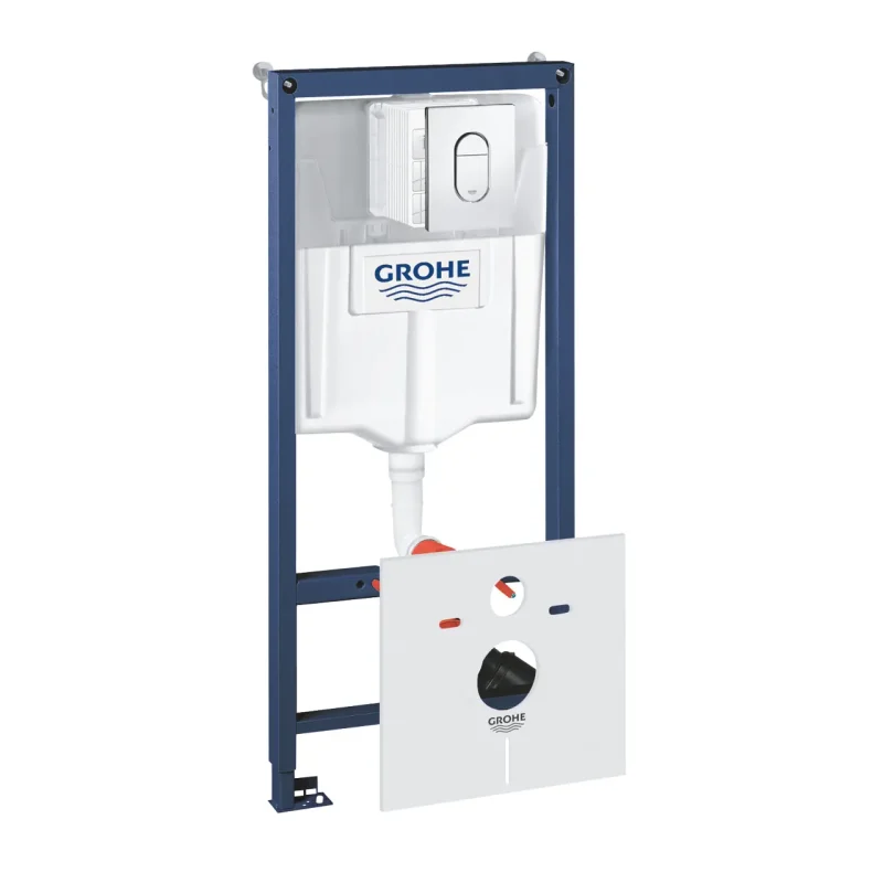 Grohe Rapid SL - priekšsienas elements Rapid SL, skalošanas tvertne GD2, vadības plate Arena Cosmo, hroms 38929000
