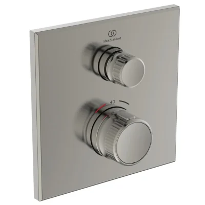 Ideal Standard CeraTherm Navigo - termostatisks dušas maisītājs, zemapmetuma, Silver A7301GN