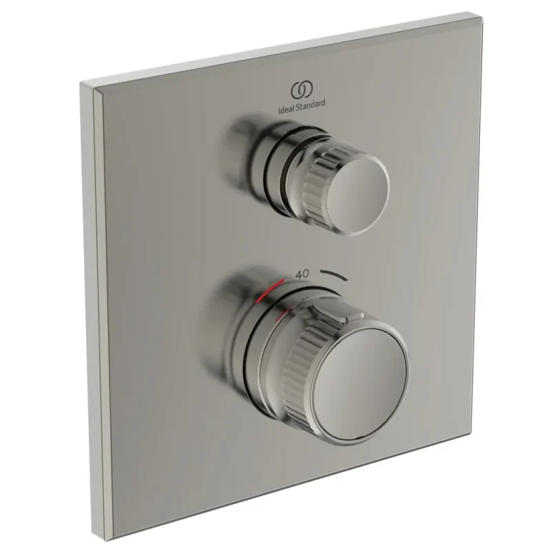 Ideal Standard CeraTherm Navigo - termostatisks dušas maisītājs, zemapmetuma, Silver A7301GN