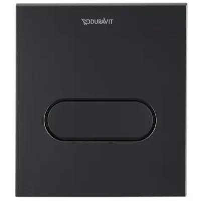 Duravit DuraSystem - urīna pisuāra vadības plate, melni matēta WD5004031000