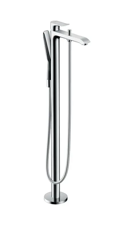 Hansgrohe Metris New - vannas vienas sviras maisītājs, stāvmontāža, hroms 31471000