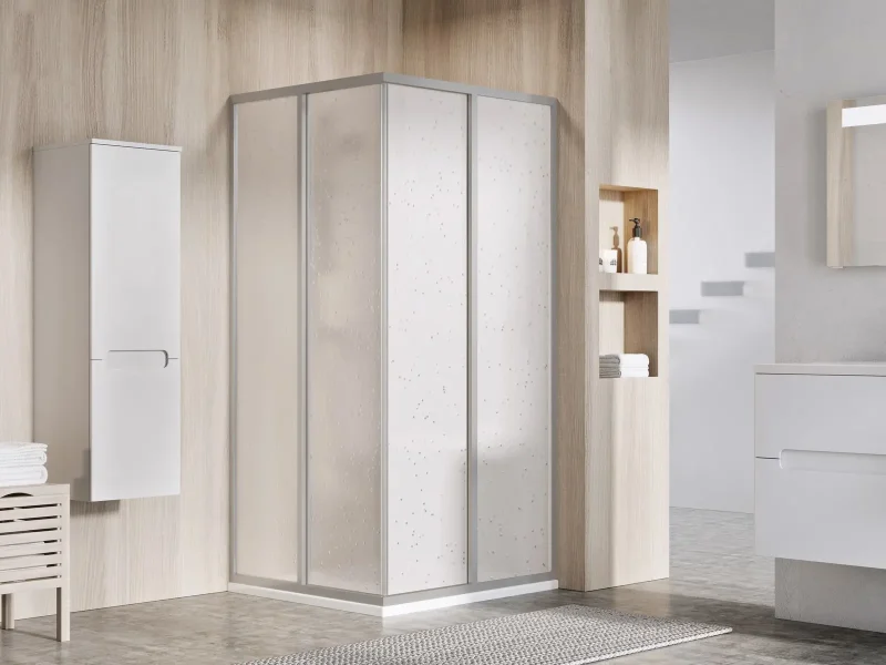 Ravak Supernova - dušas kabīne 80x80 cm, Satin/Pearl 14V40UO211S