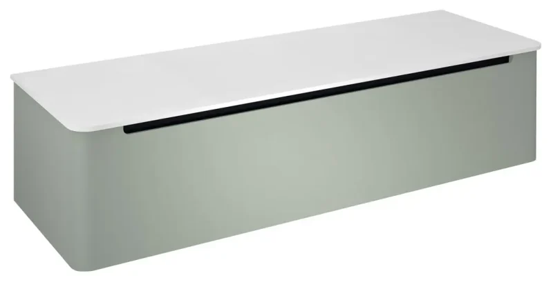 Sapho Kerala - izlietnes apakšskapis 140x48x35 cm, 1 atvilktne, verde KR140-4444