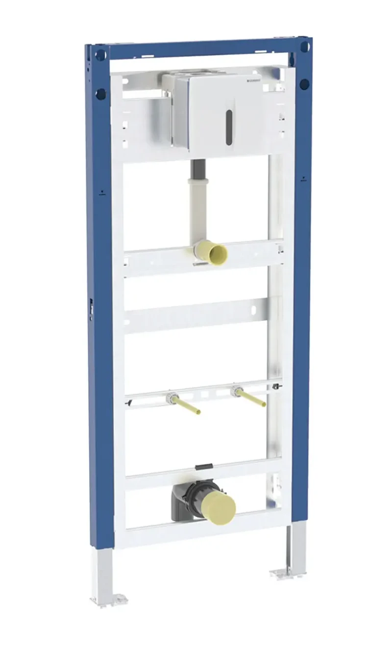 Geberit Duofix - montāžas elements pisuāram, 112-130 cm, universāls, urīna skalošanas vadībai Basic 111.695.11.6
