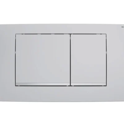 Geberit Twinline30 - WC vadības plate, viegli tīrāma, hroms matēts 115.899.JQ.1