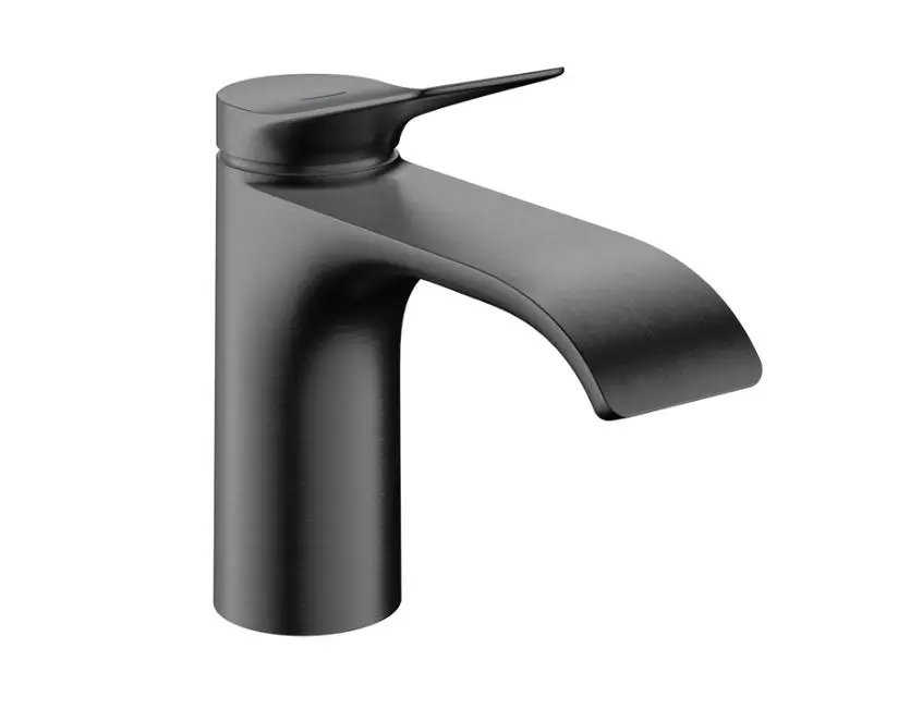 Hansgrohe Vivenis - izlietnes vārsts, EcoSmart, hroms melns birstēts 75013340
