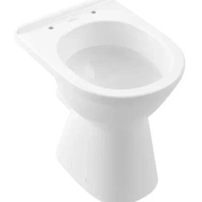 Villeroy & Boch ViCare - stāvošs WC, aizmugures izvads, Rimless, CeramicPlus, alpinbalts 4683R0R1