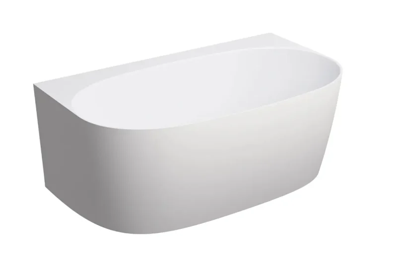 OMNIRES Valencia M+ - Vanna 148x86 cm, matēti balta VALENCIA148WPBM