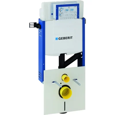 Geberit Kombifix - uzstādīšanas elements sienas WC, 108 cm, zemapmetuma skalošanas tvertne SIGMA 12 cm, smaku nosūkšanai 110.367.00.5