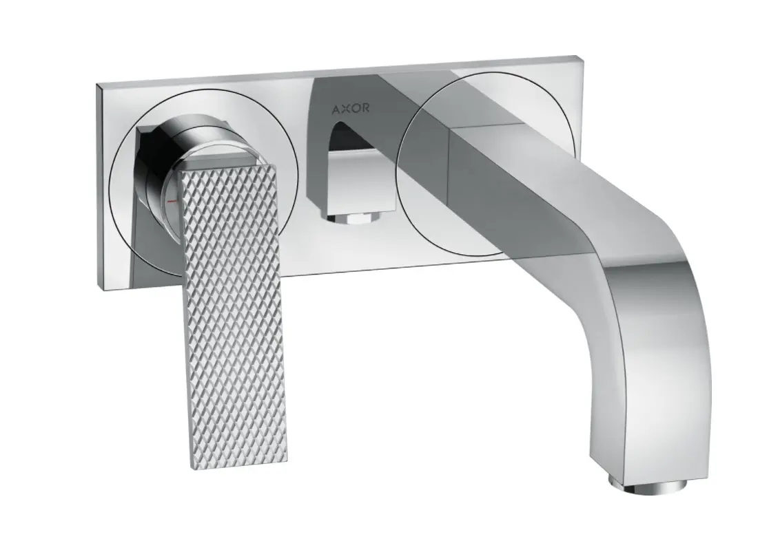 Axor Citterio - Izlietnes maisītājs zemapmetuma montāžai, hroms/diamanta slīpējums 39171000
