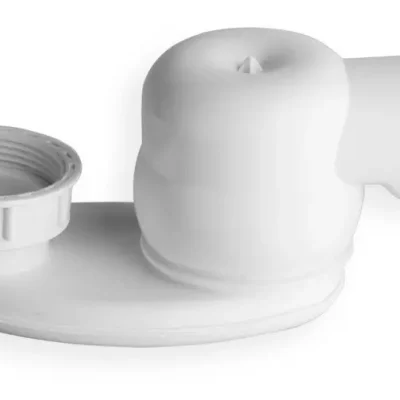 Polysan piederumi - sifons ar uzgriezni 1 1/2, augstums 42 mm, balts 71712
