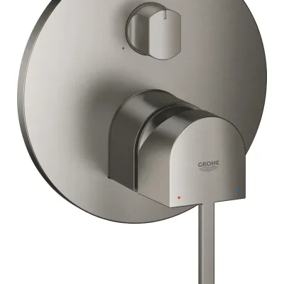 Grohe Plus - zemapmetuma maisītājs 3 patērētājiem, Hard Graphite birstēts 24093AL3