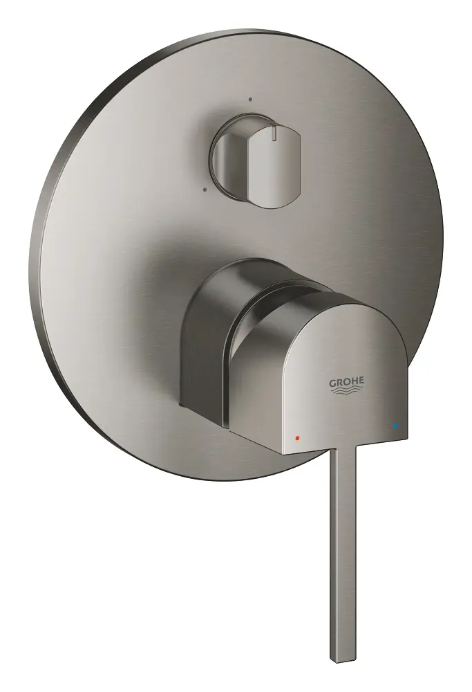Grohe Plus - zemapmetuma maisītājs 3 patērētājiem, Hard Graphite birstēts 24093AL3