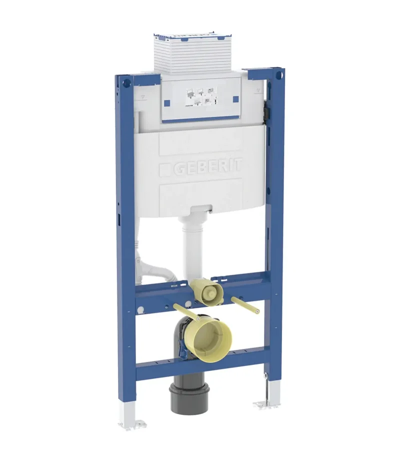 Geberit Duofix - priekšsienas elements pie sienas stiprināmam WC, augstums 98 cm 111.030.00.2