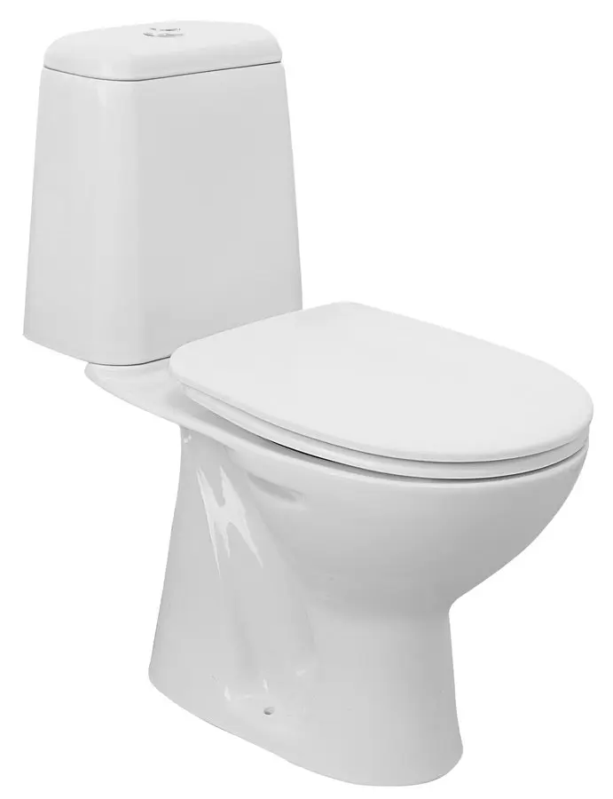 Aqualine sanitārā keramika - WC-kombi Riga, apakšējais izvads, balts RG801