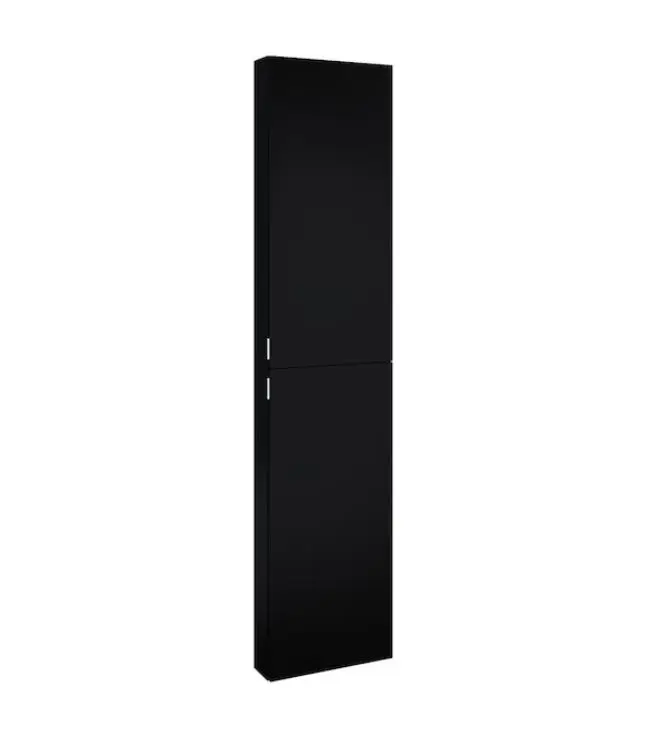Jika Pure - augstais skapis 180x40x13 cm, 2 durvis L/R, matēti melns H43J2352303531