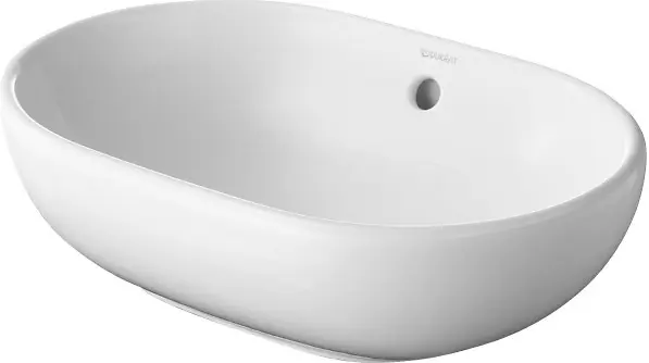 Duravit Bathroom_Foster - uzliekamā izlietne, 50x35 cm, Alpu balts 0335500000
