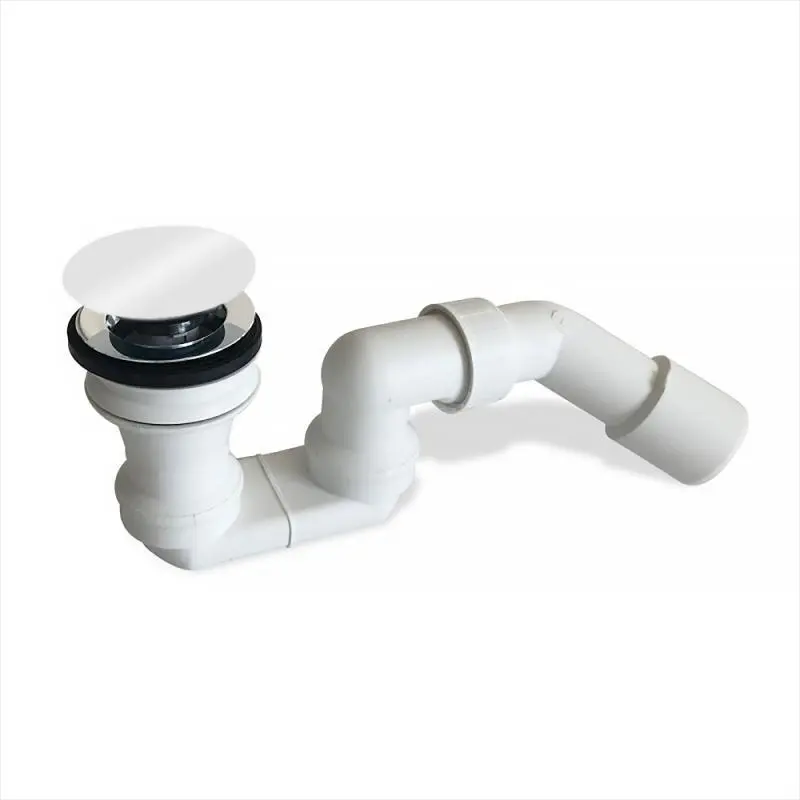 Villeroy & Boch piederumi - noteces komplekts vannām, Push-Open, Alpu balts U90952001