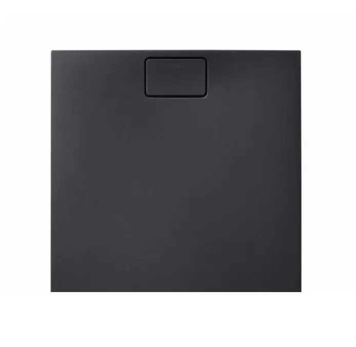 Duravit Stonetto - dušas paliktnis 90x90 cm, antracīta matēts 720146680000000