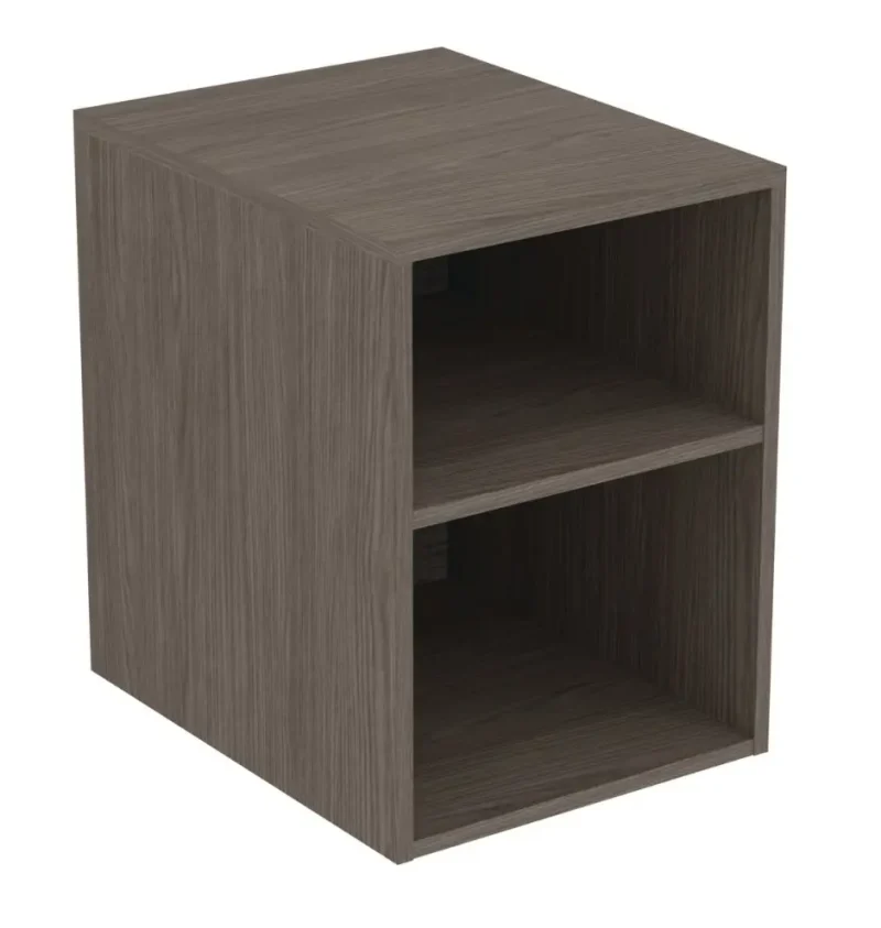 Ideal Standard Finesse - sānu skapis, atvērts, 40x51x54 cm, 1 plaukts, Dark Elm E3401UR