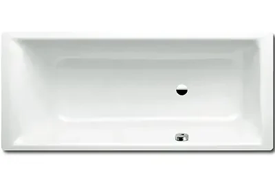 Kaldewei Ambiente - taisnstūrveida vanna Puro 657, 180x80 cm, pilnas virsmas pretslīdes pārklājums, pērļu efekts, balta 256727093001