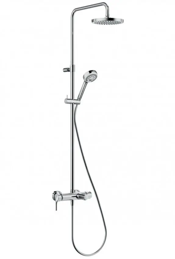 Kludi Logo - dušas komplekts Dual Shower System 200, ar maisītāju, hroms 6808305-00