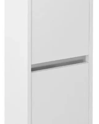 Sapho Nirona - skapis 35x140x30 cm, 2 durvis, balts NR350-3030