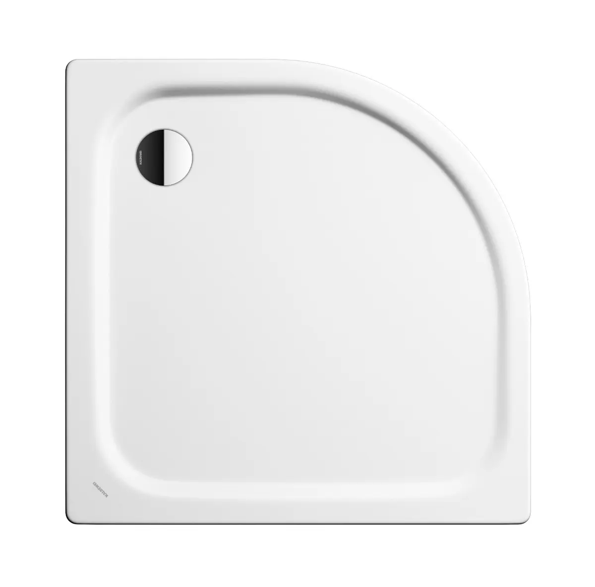 Kaldewei Advantage - asimetriska ceturtdaļapļa dušas paliktnis Zirkon 601-1, 80x90 cm, balts - dušas paliktnis, bez putupolistirola balsta 456600010001