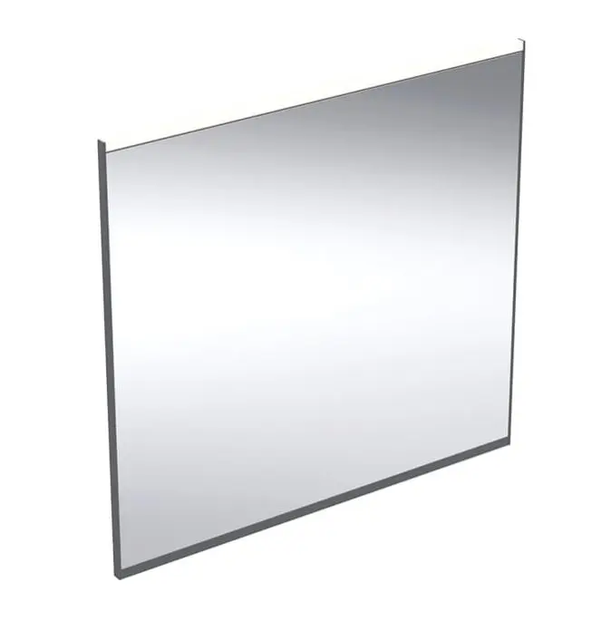Geberit Option - spogulis ar LED apgaismojumu un apsildi, 75x70 cm, matēti melns 502.782.14.1