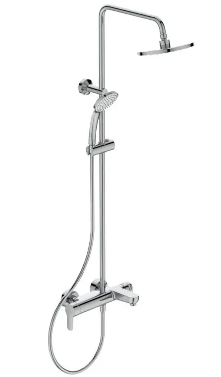 Ideal Standard Cerafine O - dušas komplekts ar vannas maisītāju, diametrs 20 cm, 1 strūkla, hroms BC525AA