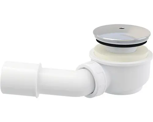 Alcadrain piederumi - noteces komplekts diametrs 60 mm, samazināts augstums, hroms A471CR-60