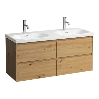 Laufen Lani - izlietnes skapītis, 118x45x52 cm, 4 atvilktnes, ozols H4035741122671