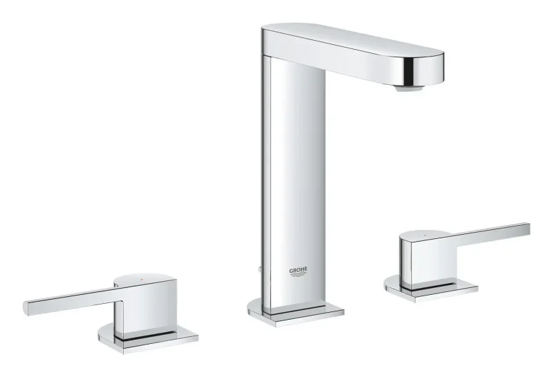 Grohe Plus - izlietnes maisītājs M ar noteces komplektu, 3 atveru montāža, hromēts 20301003