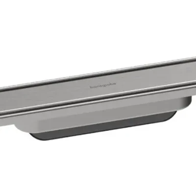 Hansgrohe RainDrain Original - dušas noteka 60 cm, ar režģi, birstēts nerūsējošais tērauds 56196800